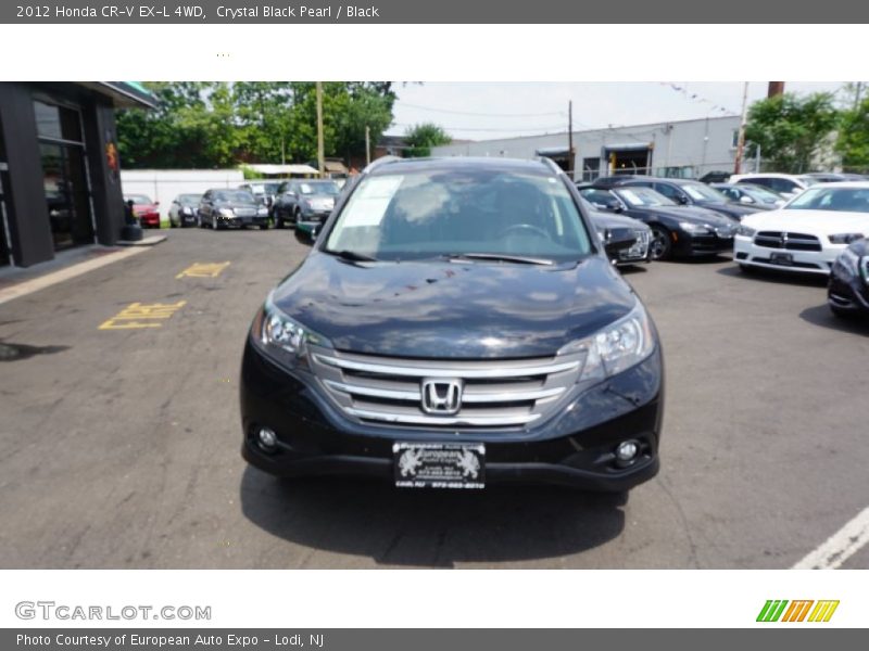 Crystal Black Pearl / Black 2012 Honda CR-V EX-L 4WD