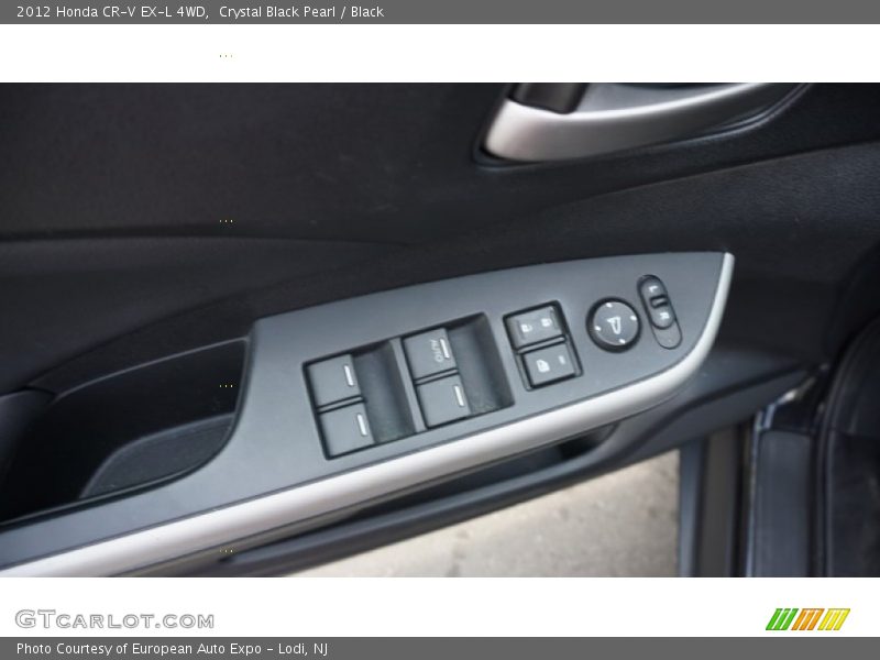 Crystal Black Pearl / Black 2012 Honda CR-V EX-L 4WD