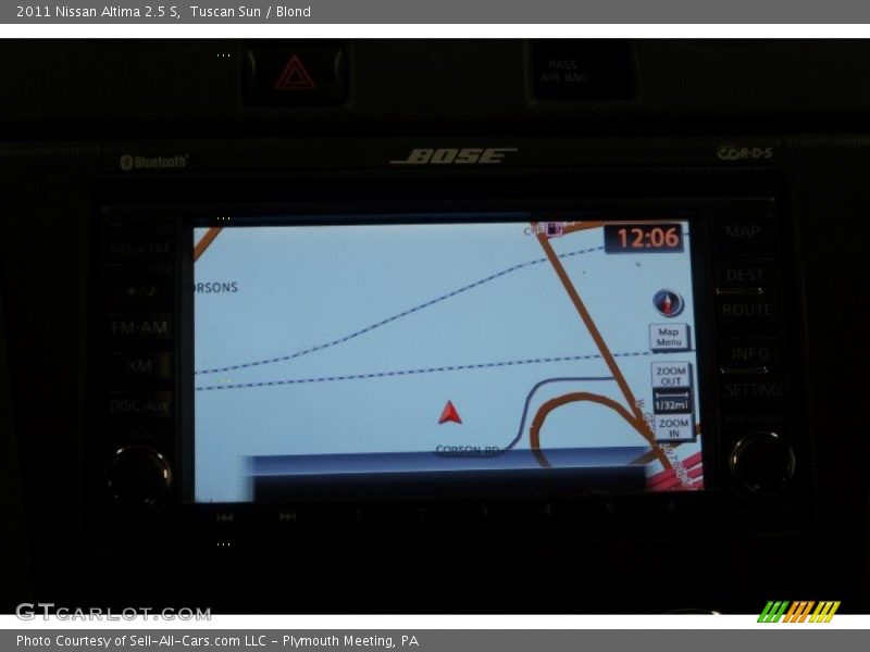 Tuscan Sun / Blond 2011 Nissan Altima 2.5 S