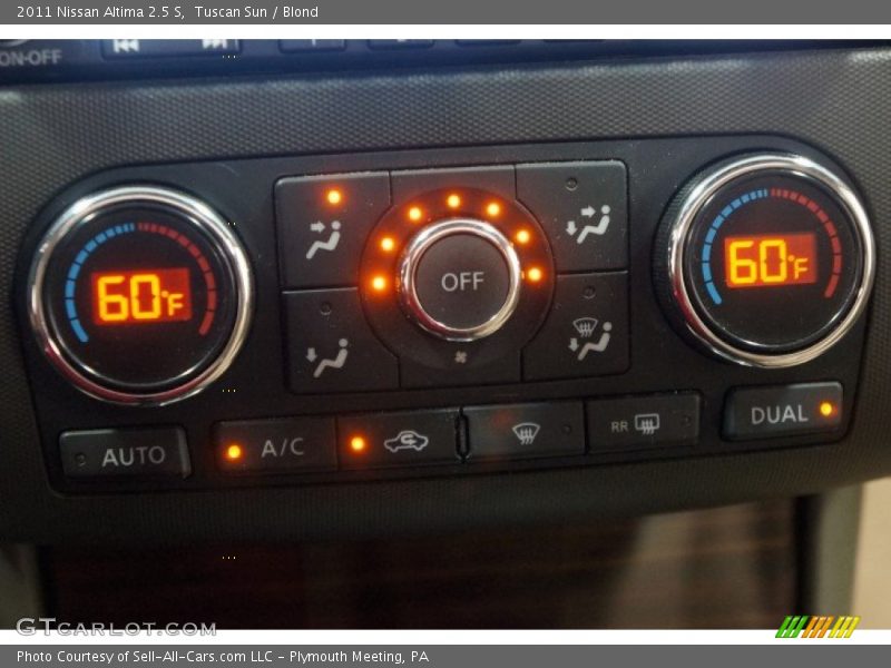 Tuscan Sun / Blond 2011 Nissan Altima 2.5 S