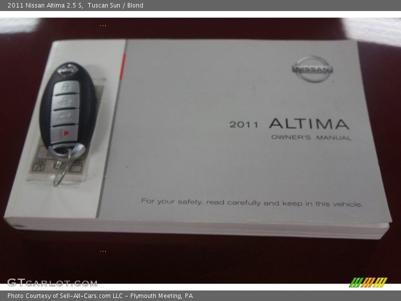 Tuscan Sun / Blond 2011 Nissan Altima 2.5 S