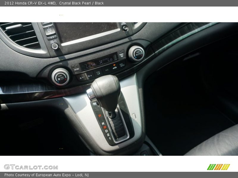 Crystal Black Pearl / Black 2012 Honda CR-V EX-L 4WD