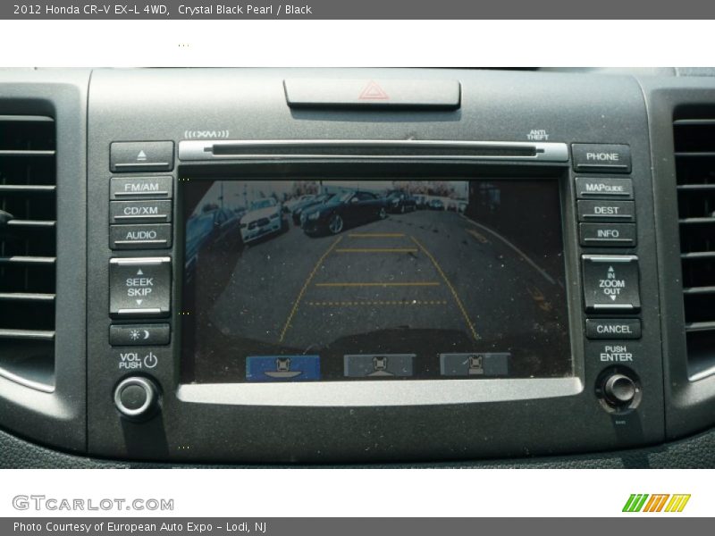 Crystal Black Pearl / Black 2012 Honda CR-V EX-L 4WD