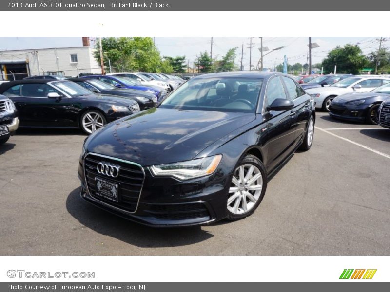 Brilliant Black / Black 2013 Audi A6 3.0T quattro Sedan