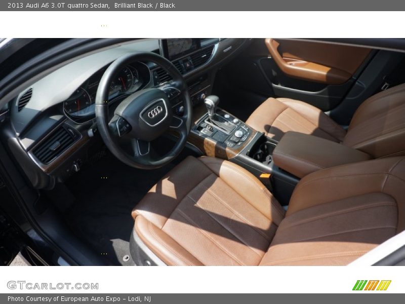 Brilliant Black / Black 2013 Audi A6 3.0T quattro Sedan