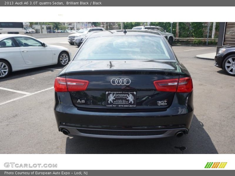 Brilliant Black / Black 2013 Audi A6 3.0T quattro Sedan