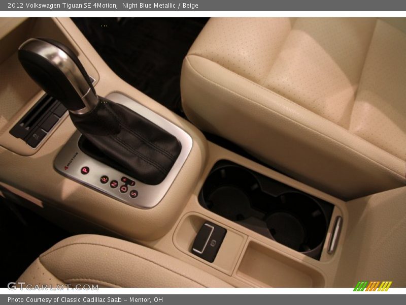  2012 Tiguan SE 4Motion 6 Speed Tiptronic Automatic Shifter