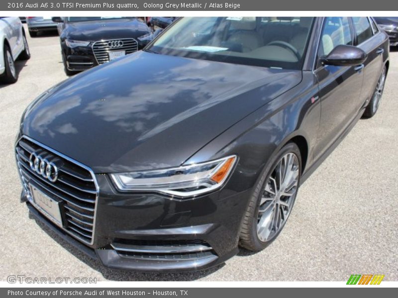Oolong Grey Metallic / Atlas Beige 2016 Audi A6 3.0 TFSI Premium Plus quattro