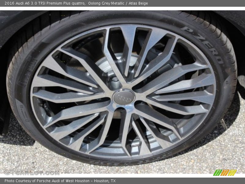 Oolong Grey Metallic / Atlas Beige 2016 Audi A6 3.0 TFSI Premium Plus quattro