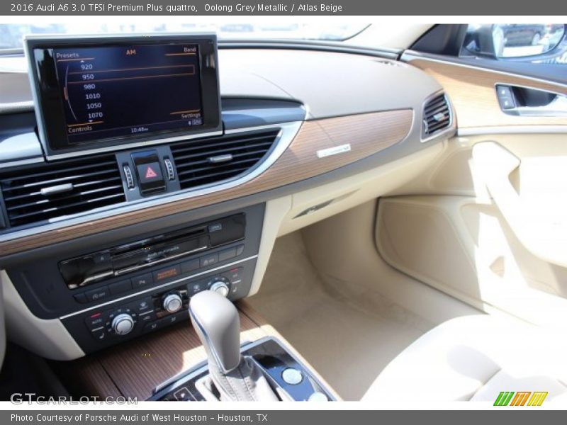 Oolong Grey Metallic / Atlas Beige 2016 Audi A6 3.0 TFSI Premium Plus quattro