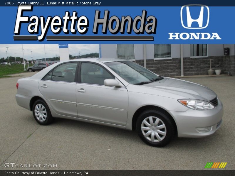Lunar Mist Metallic / Stone Gray 2006 Toyota Camry LE