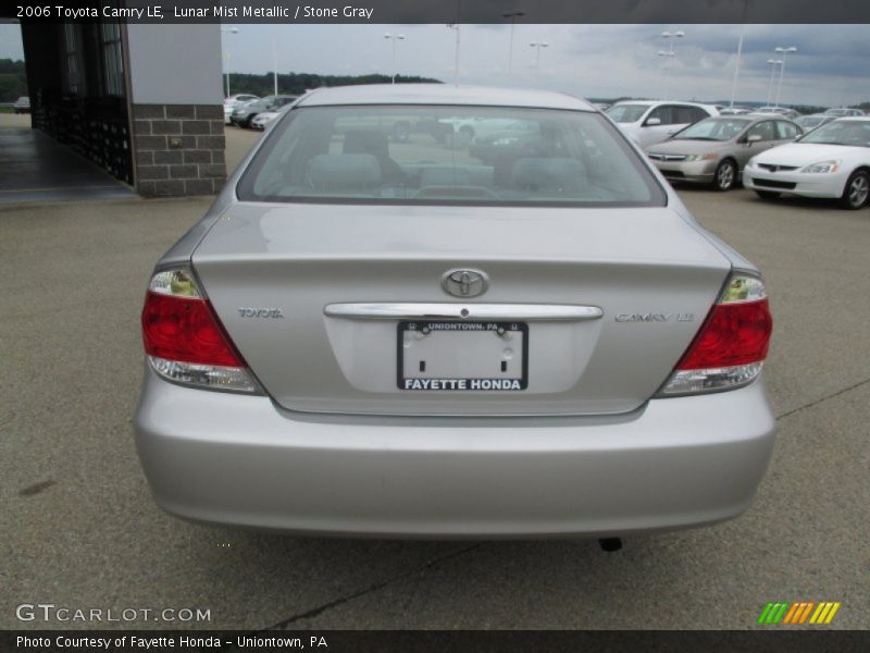 Lunar Mist Metallic / Stone Gray 2006 Toyota Camry LE