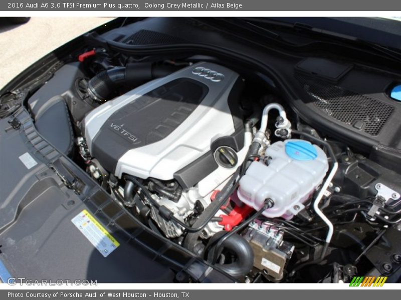 Oolong Grey Metallic / Atlas Beige 2016 Audi A6 3.0 TFSI Premium Plus quattro