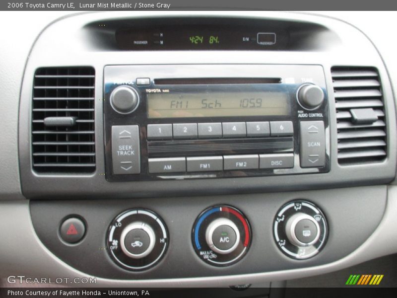 Lunar Mist Metallic / Stone Gray 2006 Toyota Camry LE