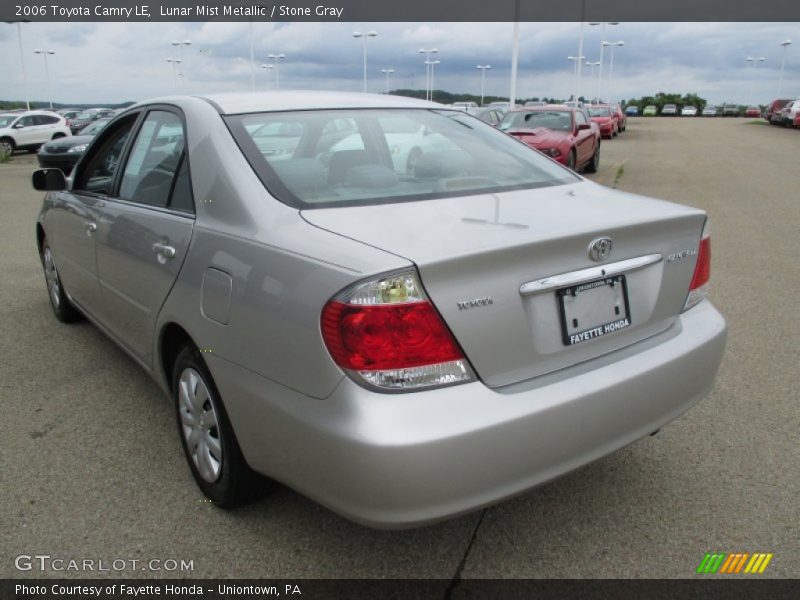 Lunar Mist Metallic / Stone Gray 2006 Toyota Camry LE