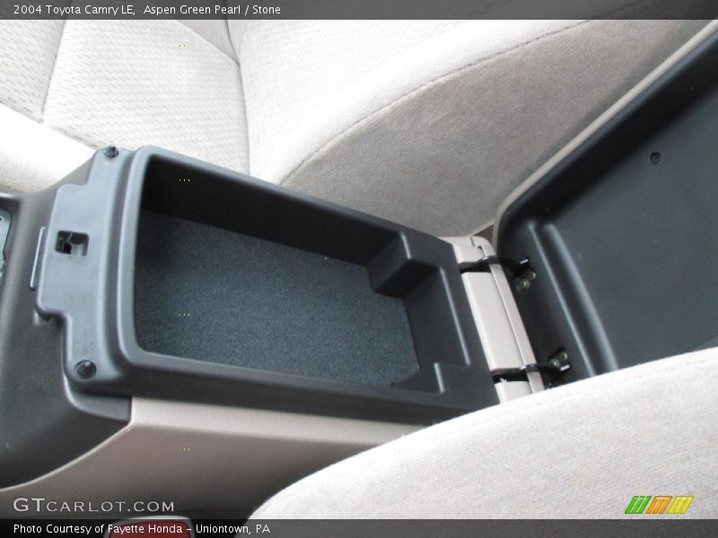 Aspen Green Pearl / Stone 2004 Toyota Camry LE