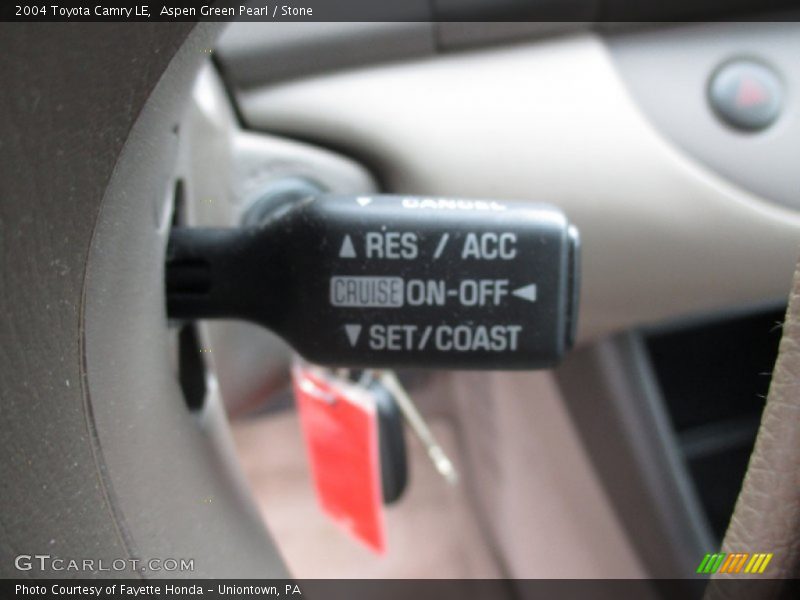Aspen Green Pearl / Stone 2004 Toyota Camry LE