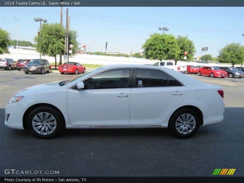 Super White / Ash 2014 Toyota Camry LE