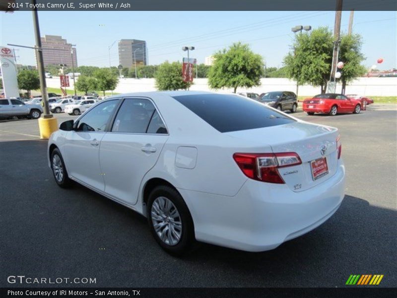 Super White / Ash 2014 Toyota Camry LE
