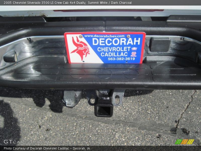 Summit White / Dark Charcoal 2005 Chevrolet Silverado 3500 LS Crew Cab 4x4 Dually