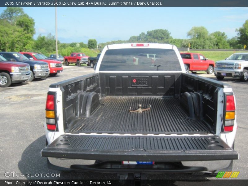 Summit White / Dark Charcoal 2005 Chevrolet Silverado 3500 LS Crew Cab 4x4 Dually