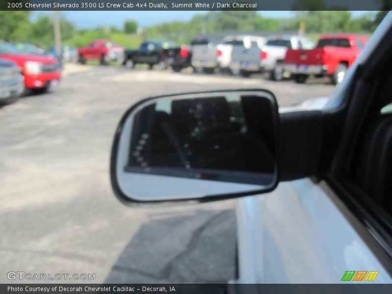 Summit White / Dark Charcoal 2005 Chevrolet Silverado 3500 LS Crew Cab 4x4 Dually