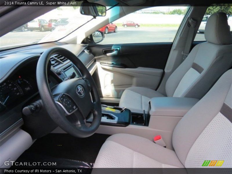 Super White / Ash 2014 Toyota Camry LE