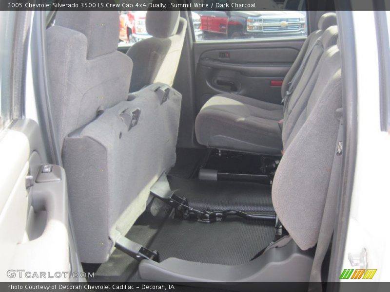 Summit White / Dark Charcoal 2005 Chevrolet Silverado 3500 LS Crew Cab 4x4 Dually