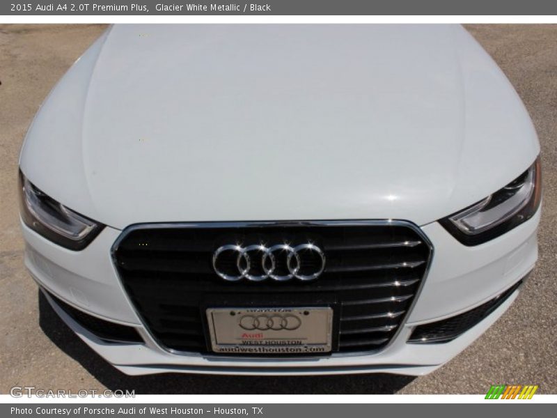 Glacier White Metallic / Black 2015 Audi A4 2.0T Premium Plus