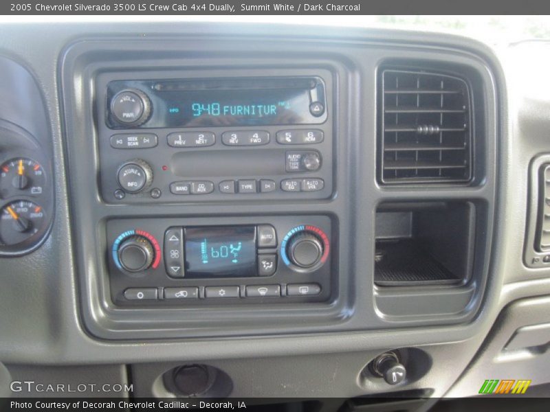 Summit White / Dark Charcoal 2005 Chevrolet Silverado 3500 LS Crew Cab 4x4 Dually