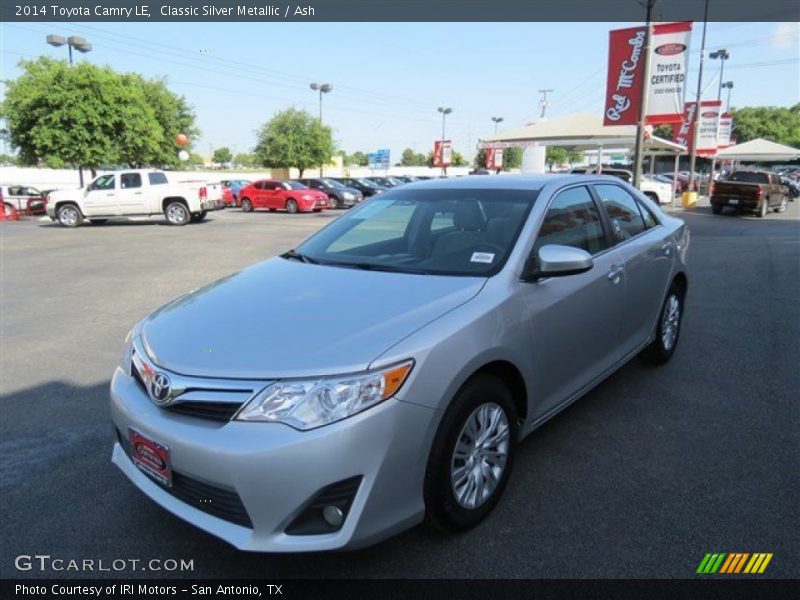 Classic Silver Metallic / Ash 2014 Toyota Camry LE