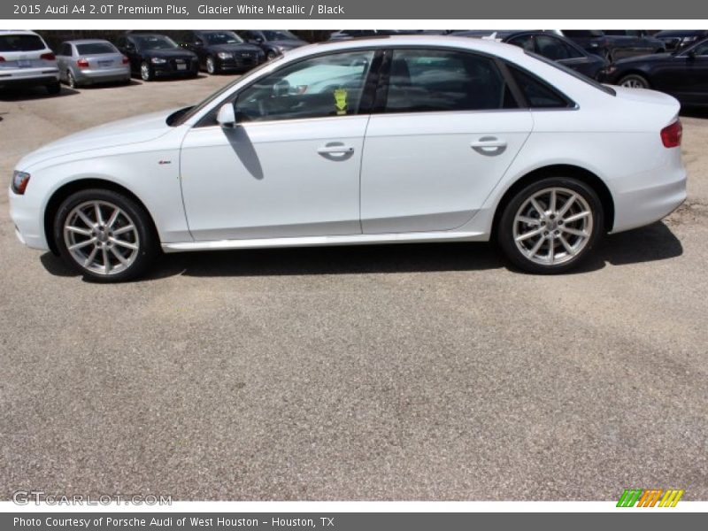 Glacier White Metallic / Black 2015 Audi A4 2.0T Premium Plus