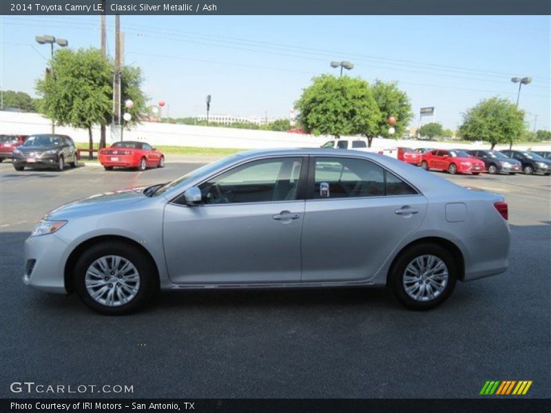 Classic Silver Metallic / Ash 2014 Toyota Camry LE