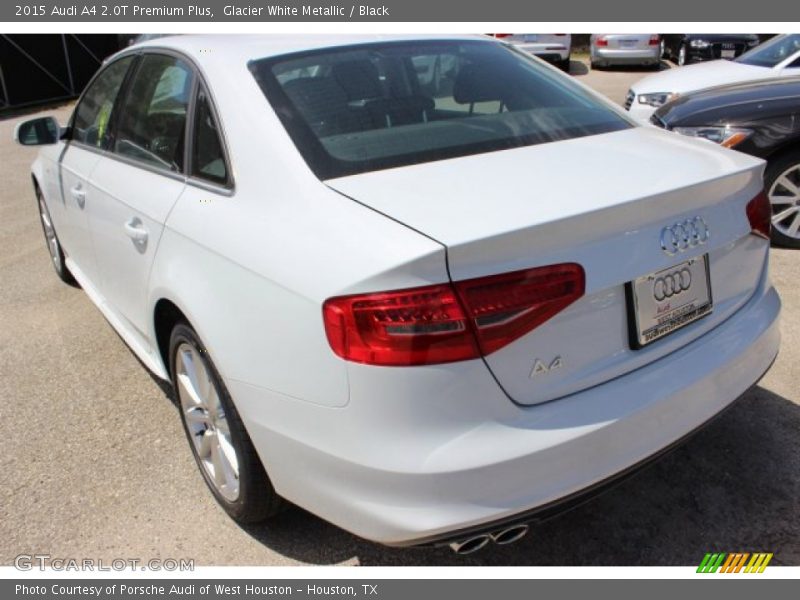 Glacier White Metallic / Black 2015 Audi A4 2.0T Premium Plus
