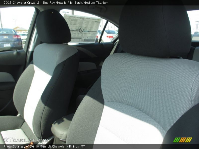 Blue Ray Metallic / Jet Black/Medium Titanium 2015 Chevrolet Cruze LS