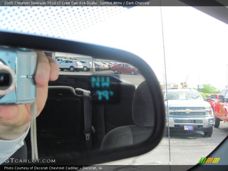 Summit White / Dark Charcoal 2005 Chevrolet Silverado 3500 LS Crew Cab 4x4 Dually