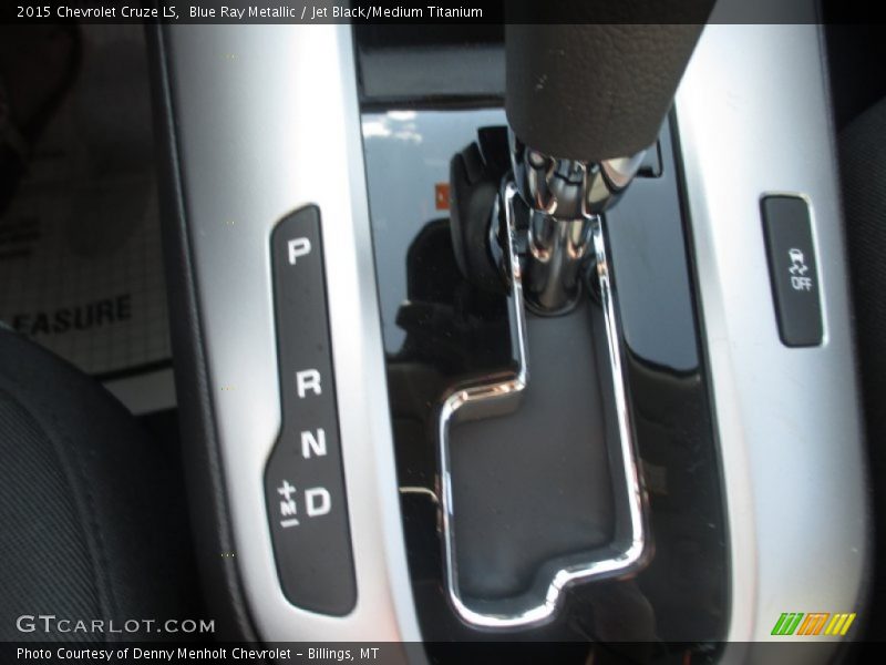 Blue Ray Metallic / Jet Black/Medium Titanium 2015 Chevrolet Cruze LS