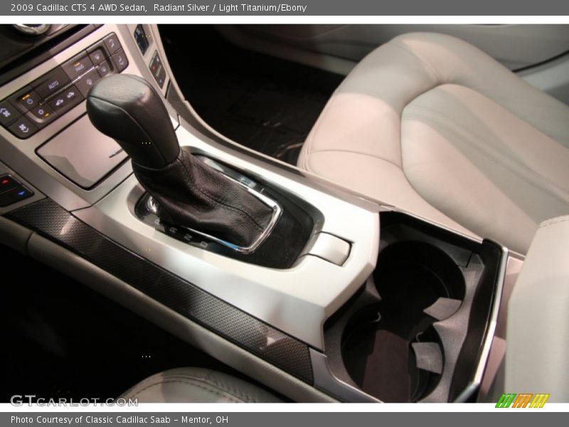 Radiant Silver / Light Titanium/Ebony 2009 Cadillac CTS 4 AWD Sedan