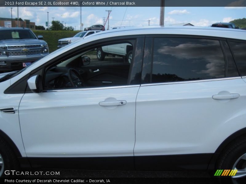 Oxford White / Charcoal Black 2013 Ford Escape SE 2.0L EcoBoost 4WD
