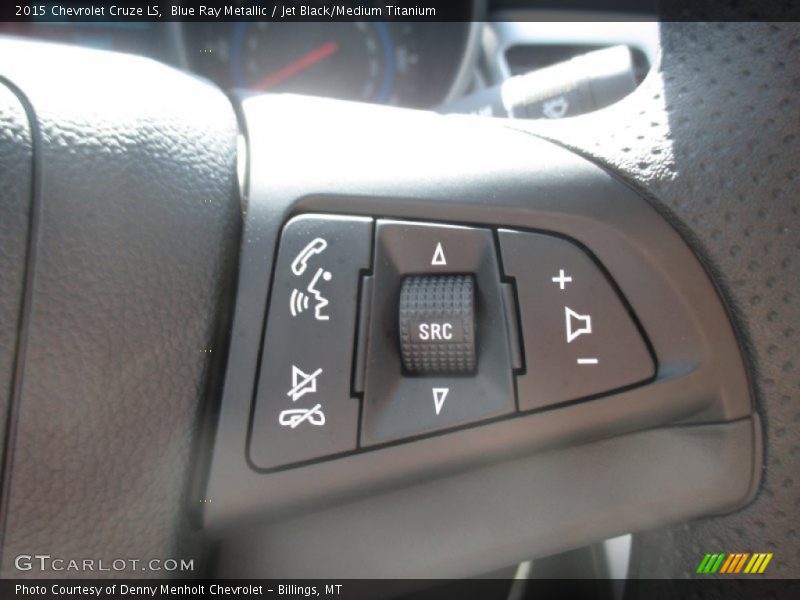 Blue Ray Metallic / Jet Black/Medium Titanium 2015 Chevrolet Cruze LS