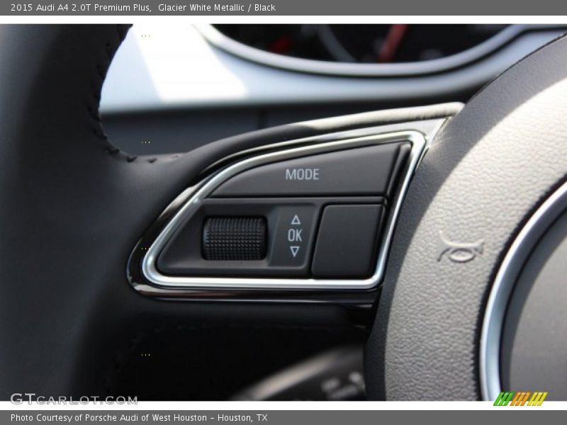 Glacier White Metallic / Black 2015 Audi A4 2.0T Premium Plus