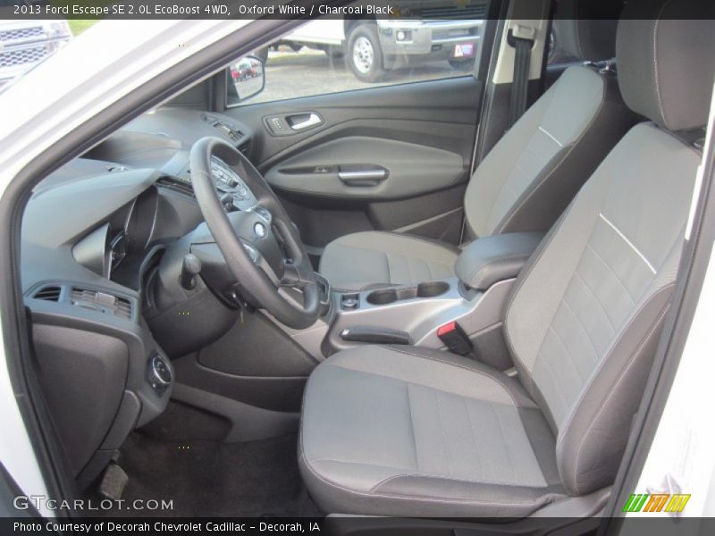 Oxford White / Charcoal Black 2013 Ford Escape SE 2.0L EcoBoost 4WD