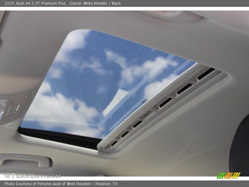Glacier White Metallic / Black 2015 Audi A4 2.0T Premium Plus