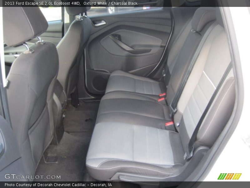 Oxford White / Charcoal Black 2013 Ford Escape SE 2.0L EcoBoost 4WD
