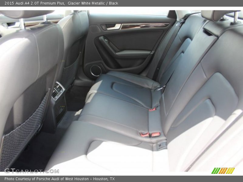 Glacier White Metallic / Black 2015 Audi A4 2.0T Premium Plus