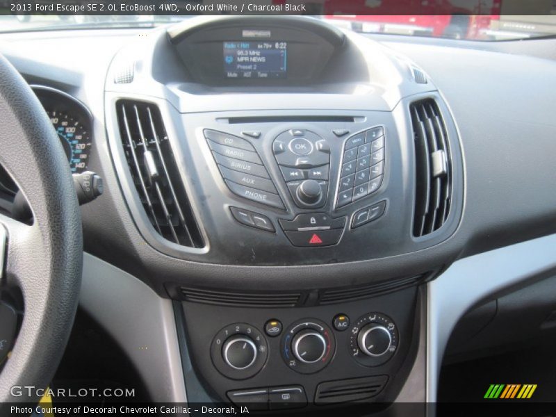 Oxford White / Charcoal Black 2013 Ford Escape SE 2.0L EcoBoost 4WD