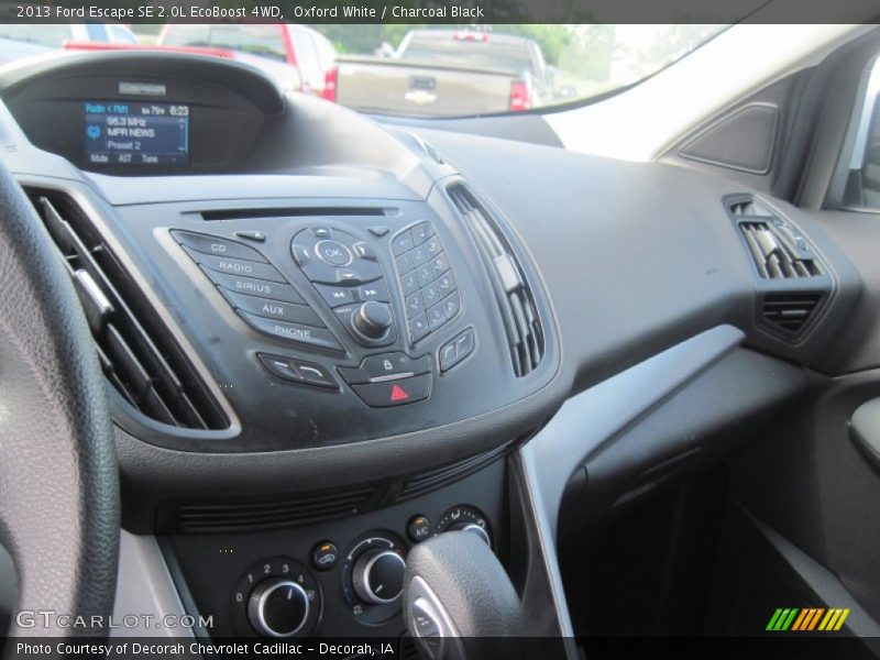 Oxford White / Charcoal Black 2013 Ford Escape SE 2.0L EcoBoost 4WD
