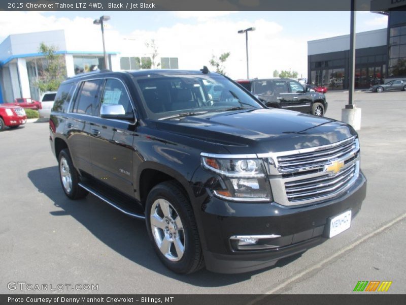 Black / Jet Black 2015 Chevrolet Tahoe LTZ 4WD