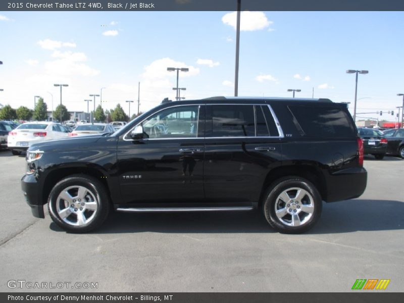 Black / Jet Black 2015 Chevrolet Tahoe LTZ 4WD