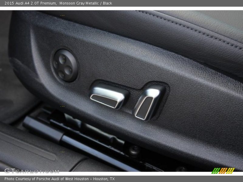 Monsoon Gray Metallic / Black 2015 Audi A4 2.0T Premium